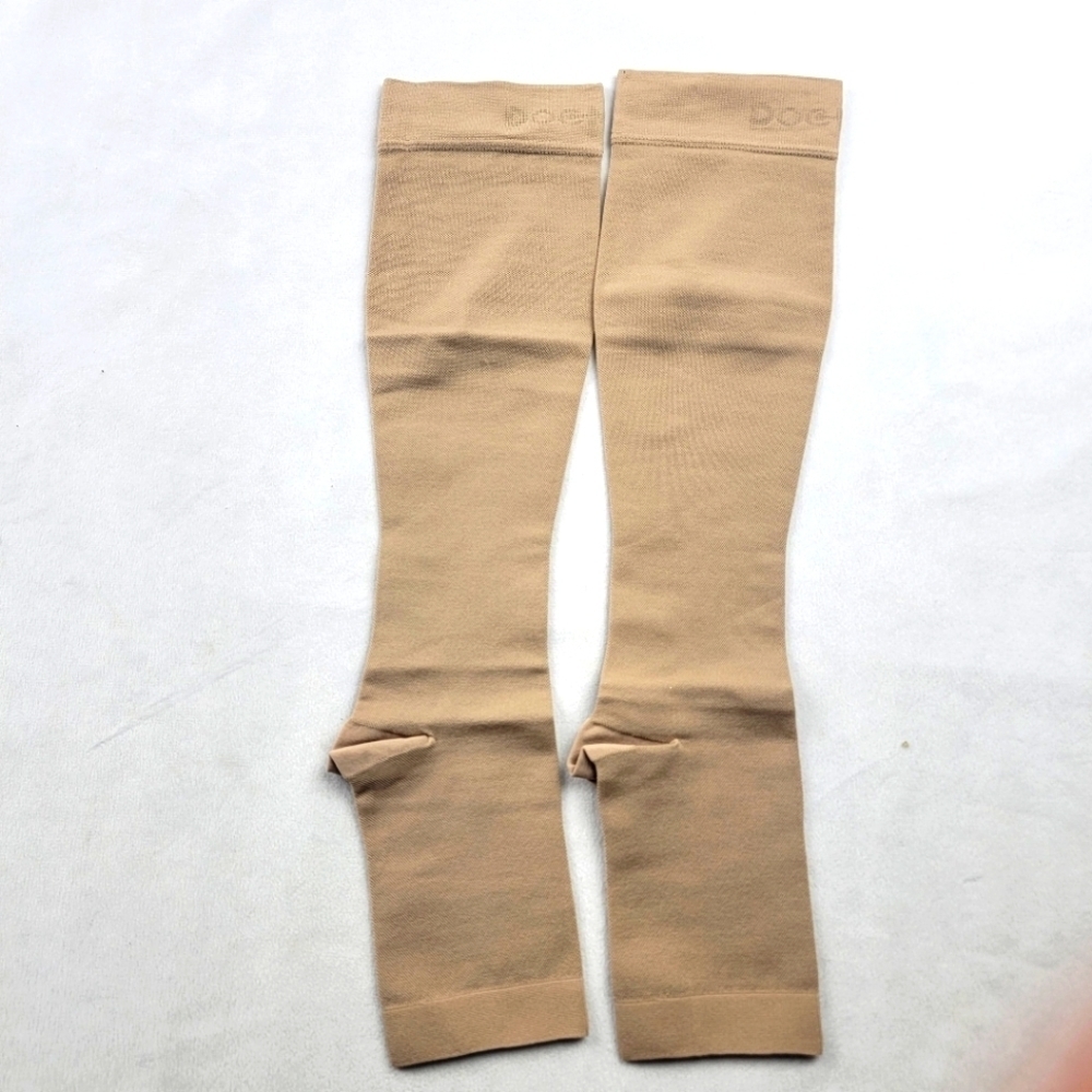 NWT Doc Miller toeless compression sleeves socks 15-20mmHg size small